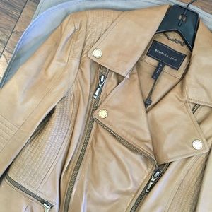 BRAND NEW! BCBG Maxazria Leather Moto Jacket